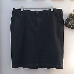 Denim Pencil Skirt